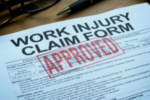 Work Injury Claim Form Approved